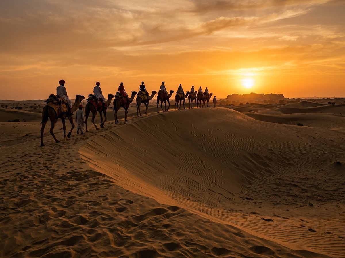 Jaisalmer Fort and Sam Sand Dunes — Jaisalmer tour packages by RUDVO